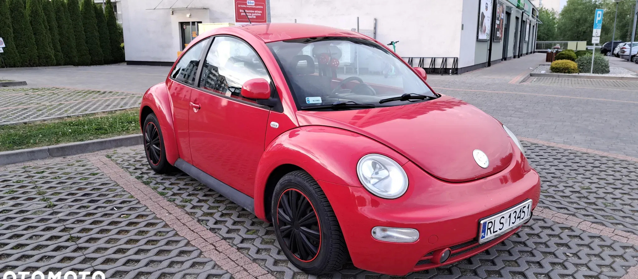 podkarpackie Volkswagen New Beetle cena 4500 przebieg: 220000, rok produkcji 1999 z Rzeszów